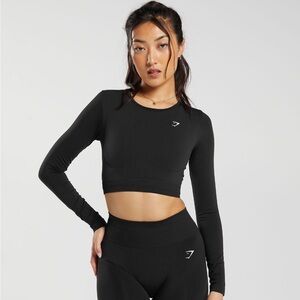 Everyday seamless long sleeve crop